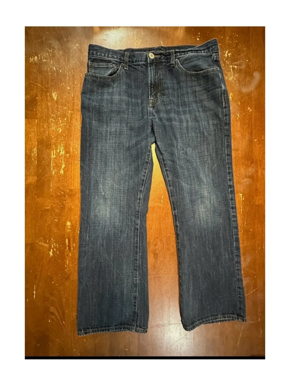 American Eagle Outfitters Men’s Original Boot Cut Dark Wash Jean 34x30